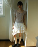 [MADE] Etro Lace Rib Short Sleeve T-Shirt