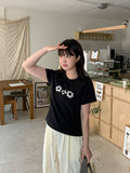 Koayu Flower Patch Crop Short Sleeve Tee