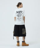 BERMUDA CAMO CARGO SWEATSHORT