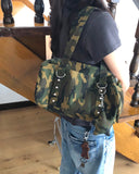 Yeru Bohemian Star Stud Leather Carabiner