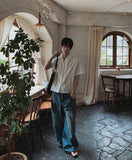 Twel Vintage Washed Denim Pants