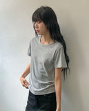 Soja Basic Layered Short Sleeve Tee
