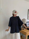 [unisex] Miryuri Cooling Over Short Sleeve Knit