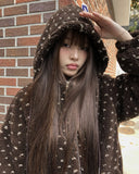 [Quilting lining] Chua Fluffy Fleece Zip-Up