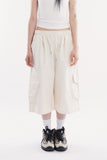 Cedric maxi cargo banding bermuda pants