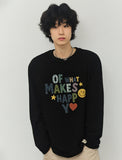 MAKES HAPPY Long Sleeve T-Shirt