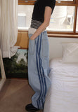 INSIDE OUT TRACK DENIM