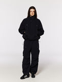 Wide Cargo Parachute Pants