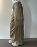 Garen Corduroy Cargo Wide Pants