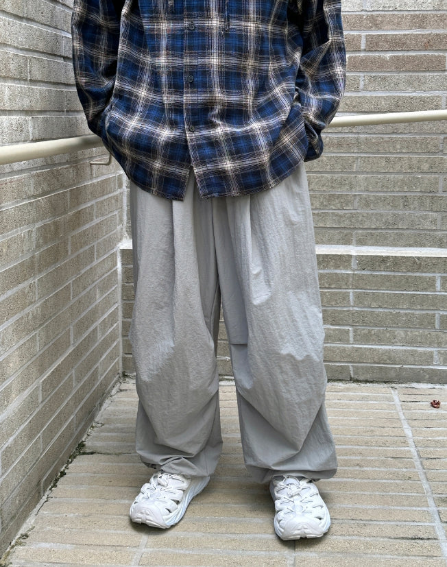 【SCENERITY】Fossil Pintuck Pants SCENERITY (シナリティ) - フォシルピンタックパンツ / Fossil