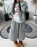 Berop D-ring Crop Zip-up