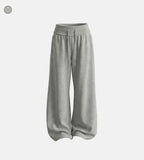 Folding wide training pants