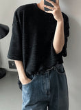 Slab Detail Short Sleeve T-shirt