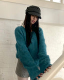 Neran Wool Pleated Cap