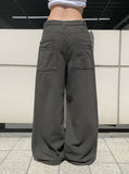 Demon Pintuck Cotton Long Wide Pants