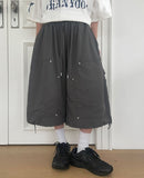 [Unisex] Solvab Carpenter Nylon Banding Bermuda Pants