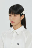 TWEED RIBBON HAIR PIN