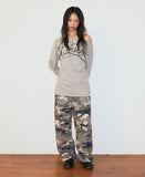 PRESENT ONE SHOULDER LS TEE