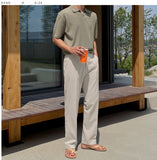Burnut Coolmax Banding Wide Slacks