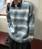 Arc Mohair Stripe Knit