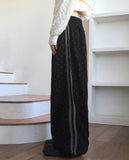 Xion Dot Dot Dot Corduroy Corduroy Corduroy Wide Track Pants