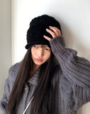 Nea Collar Pocket Rib Knit Cardigan