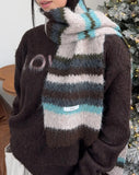 Reneil Wool Stripe Muffler