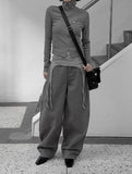 Ryoshi Herringbone Wide Pants