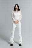 Marker Patch Bootcut Pants