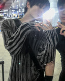Dyeing Pigment Wash Ribbed Knit
