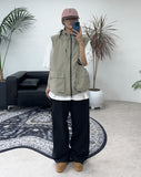 Clown Patch Cotton Wide Work Pants