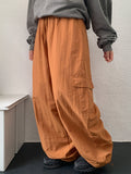 [unisex] Ranmode nylon color banding cargo pants