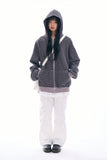 Jack pigment stripe zip-up hoodie