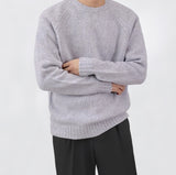 Clock raglan knit