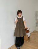 Rikelt Cargo Midi Suspender One Piece