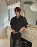 Ronent Tweed Wool Shirt Jacket