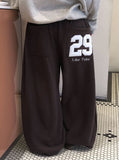 [Brushed] Joan 29 Patch Embroidered Pintuck Balloon Wide Pants