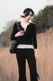 Layered Button Sleeves