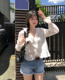 Eileen Ruffle Blouse