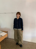 Ryuson Cargo Cotton Banding Balloon Wide Pants