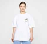 Socks Drawing Smile Logo Short Sleeve Tee