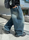 Lang Balloon Antique Amekaji Denim Pants