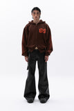 rockstern hoodie zip-up