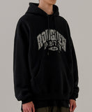 Roughen brushed hoodie