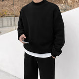 Breeze brushed half-neck sweatshirt