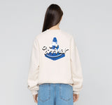 GRAVER SIGN Smile Back Logo Sweatshirt