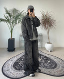 Ellen Washed Vintage Leather Jacket