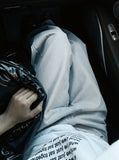 Vant light blue washed denim pants