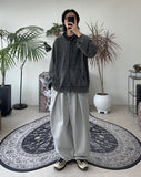 Pesed Pigment Knit Hood Zip-Up