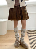 Mozen Vintage Stripe Leg Warmers